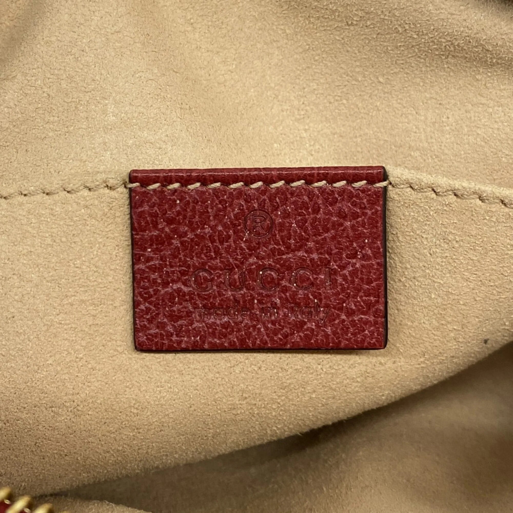 GUCCI Red Shoulder Bag - Picture 5 of 9